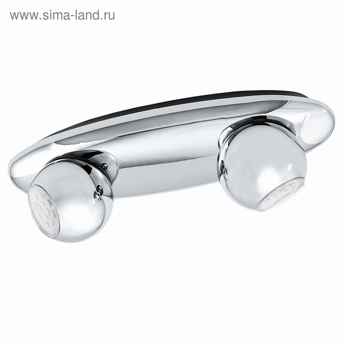 

Светильник NORBELLO 2x5Вт LED хром 32x10x10см