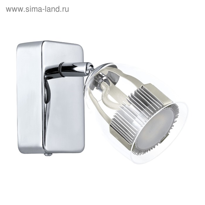 

Светильник PECERO 1x6Вт LED хром 6x8x10см