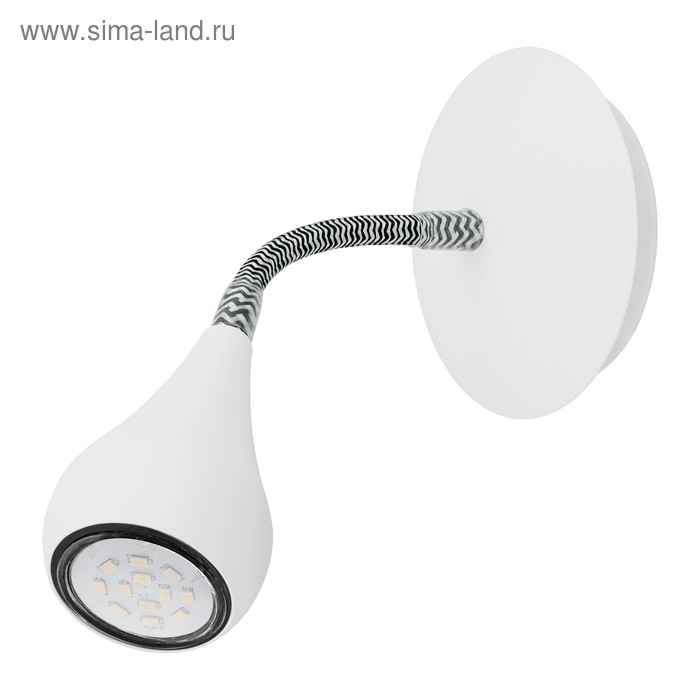 

Светильник PERO 1x5Вт LED никель 25,5x11x13см