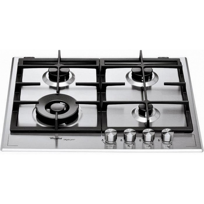 Варочная поверхность Whirlpool GMA 6422 IX, газовая, 4 конфорки, серебристый
