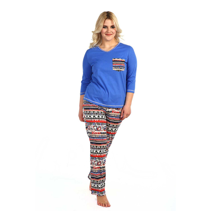 Комплект женский (джемпер, брюки) 205хр1815 цвет МИКС, размер 44