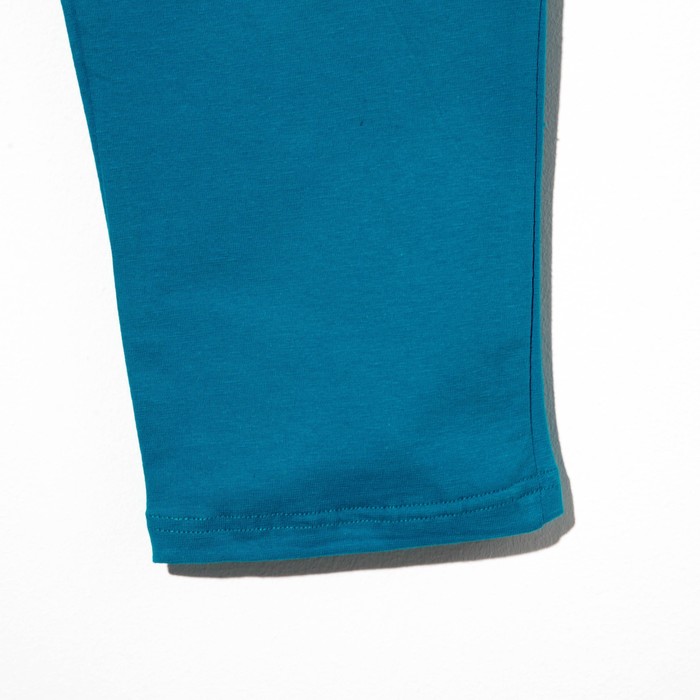 Пижама женская (туника, бриджи) 221Ф1980 цвет голубой, р-р 50