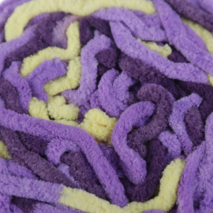 Пряжа фантазийная "Мягкий плюш" 100% микрополиэстер 24м/100гр цвет 65