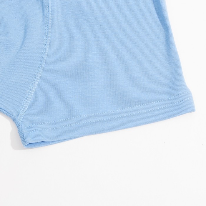 Трусы-боксеры для мальчика, рост 140 см, цвет голубой