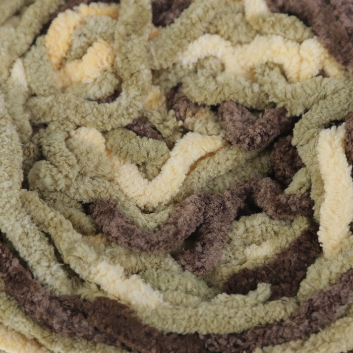 Пряжа фантазийная "Мягкий плюш" 100% микрополиэстер 24м/100гр цвет 20