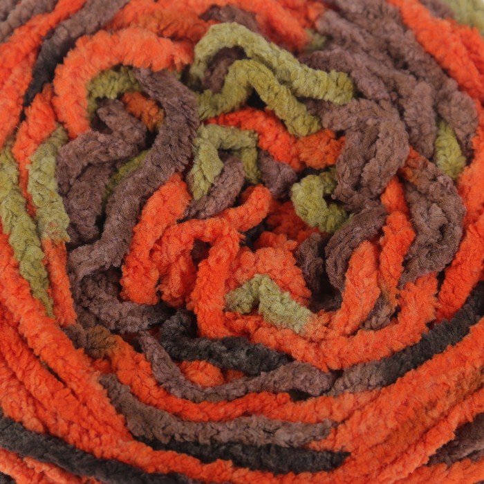 Пряжа фантазийная "Мягкий плюш" 100% микрополиэстер 24м/100гр цвет 27