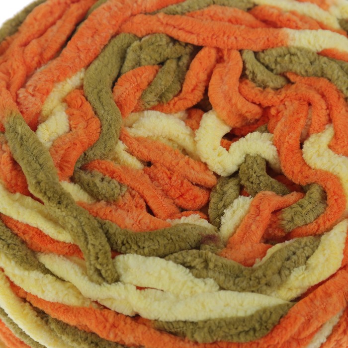 Пряжа фантазийная "Мягкий плюш" 100% микрополиэстер 24м/100гр цвет 47