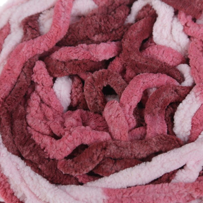 Пряжа фантазийная "Мягкий плюш" 100% микрополиэстер 24м/100гр цвет 43