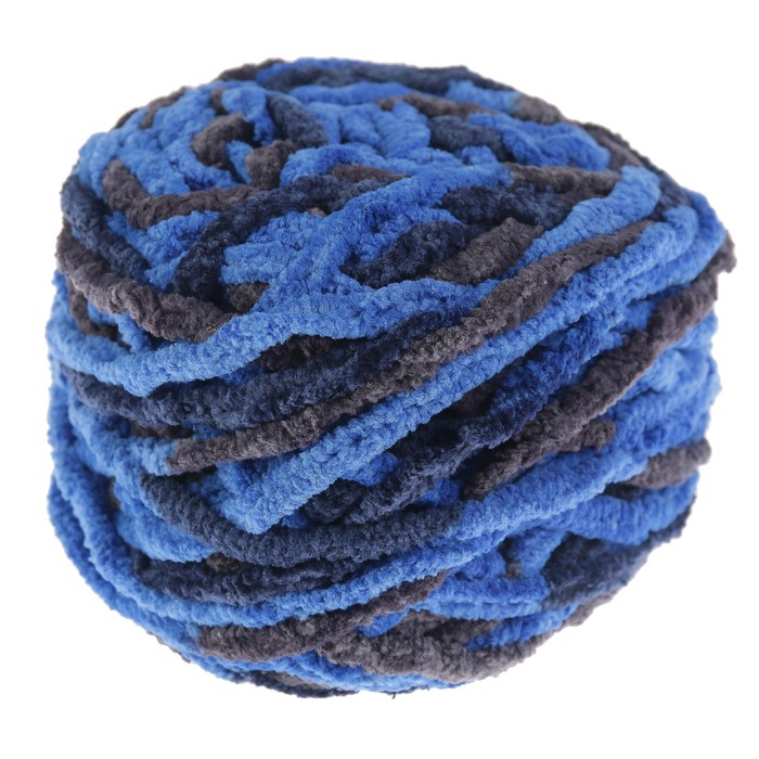 Пряжа фантазийная "Мягкий плюш" 100% микрополиэстер 24м/100гр цвет 100