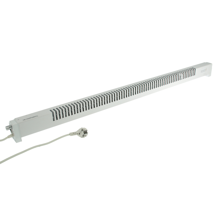 Конвектор плинтусный "МЕГАДОР" МR100 WL11, 400 Вт, левый, процессор, белый