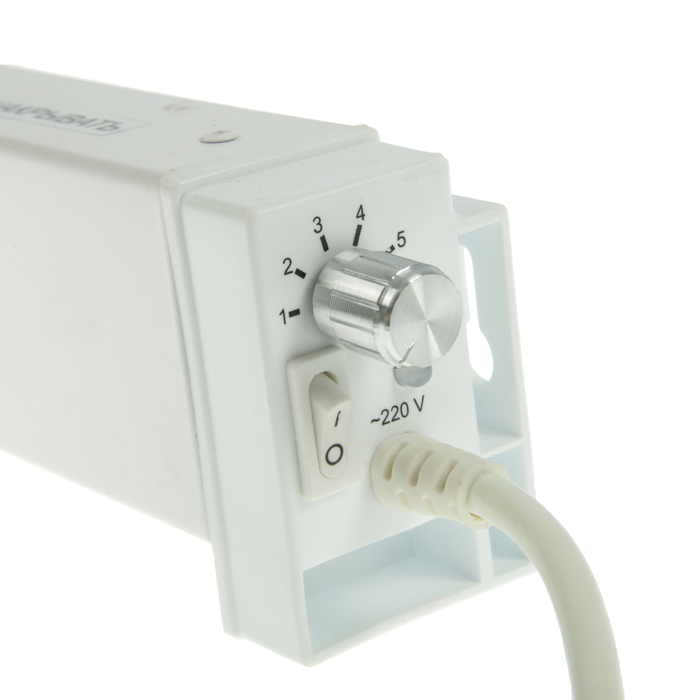 Конвектор плинтусный "МЕГАДОР" МR150 WR11, 400 Вт, правый, процессор, белый