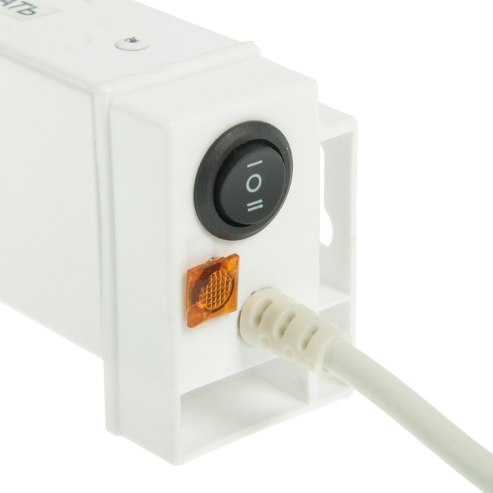 Конвектор плинтусный "МЕГАДОР" MF150 WR, 400 Вт, правый, белый