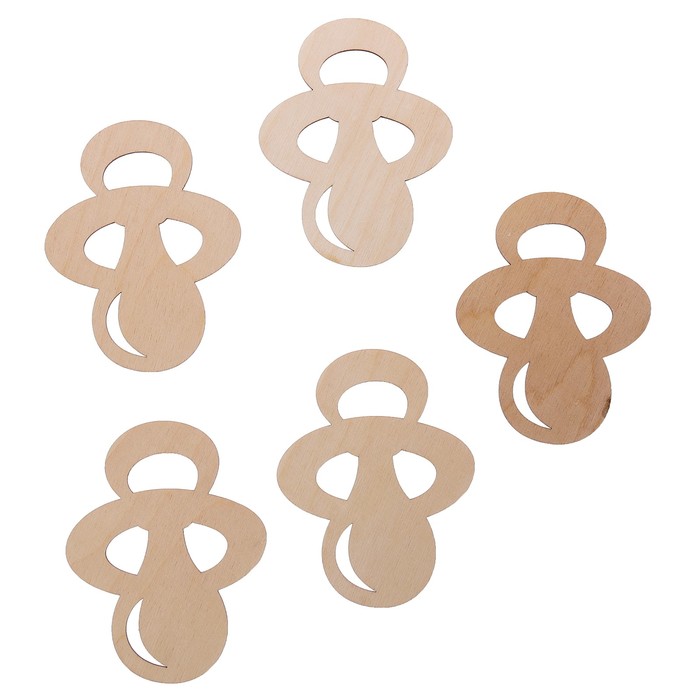 Бирка из фанеры "Пустышка №2" 15 см