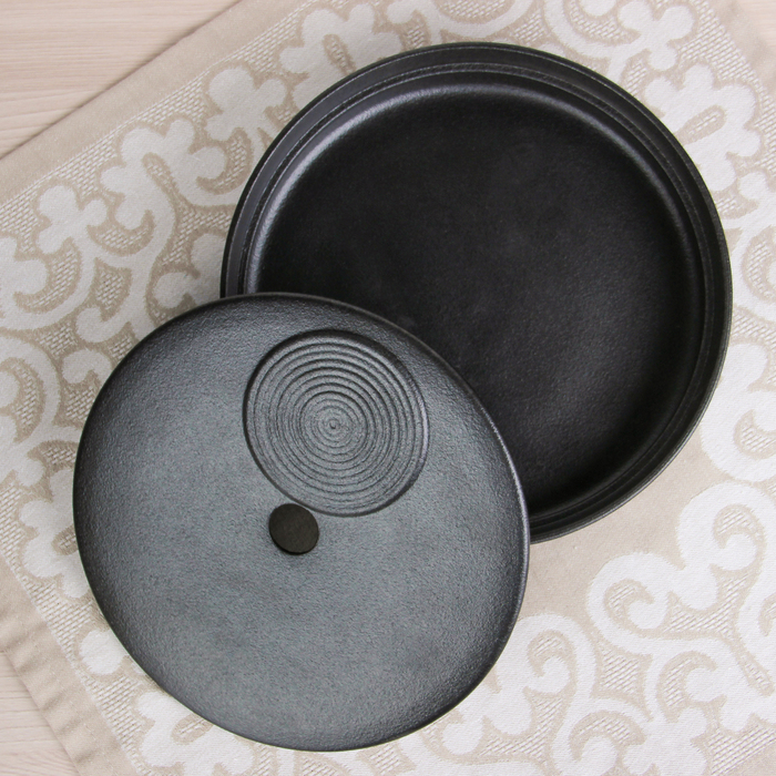 Набор для чайной церемонии 6 предметов "Ночь" чайник, 4 чашки d=6 см, подставка