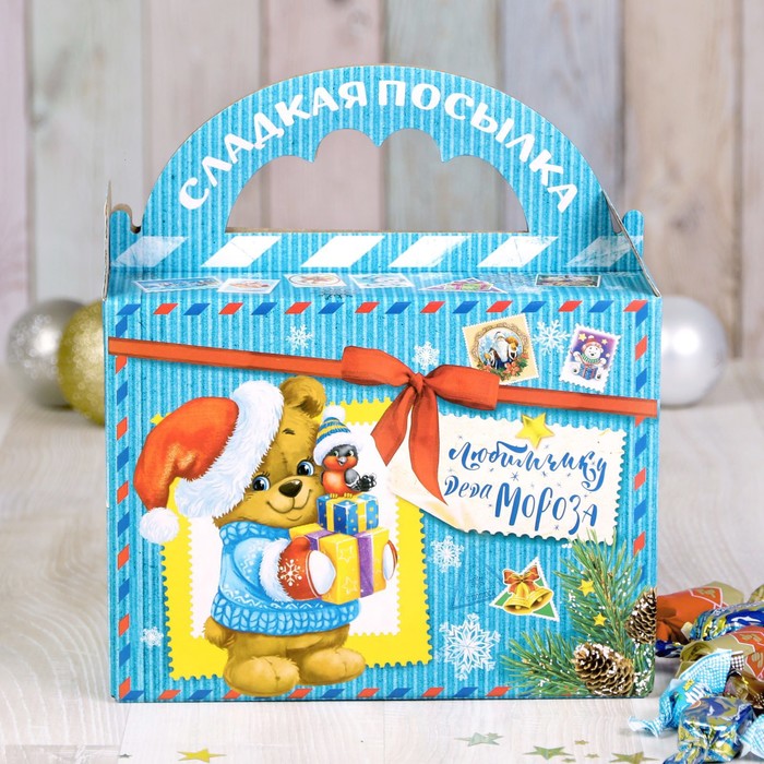 Коробка складная «Сладкая посылка», 21 х 12 х 16 см