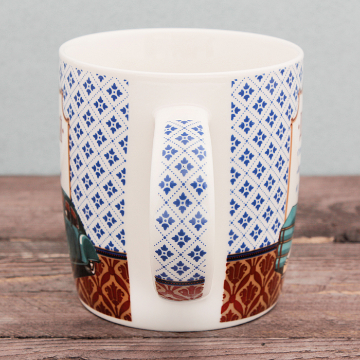 Набор подарочный "Дедушке", кружка 300 мл, ложка