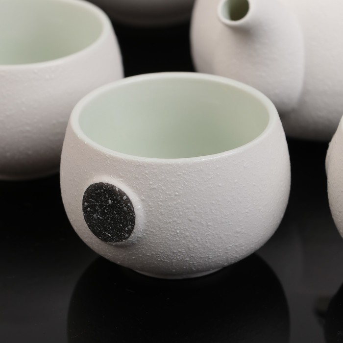 Набор для чайной церемонии "Путь Даоса", 14 предметов: чайник 180 мл, пиала 70 мл, чахай, банка