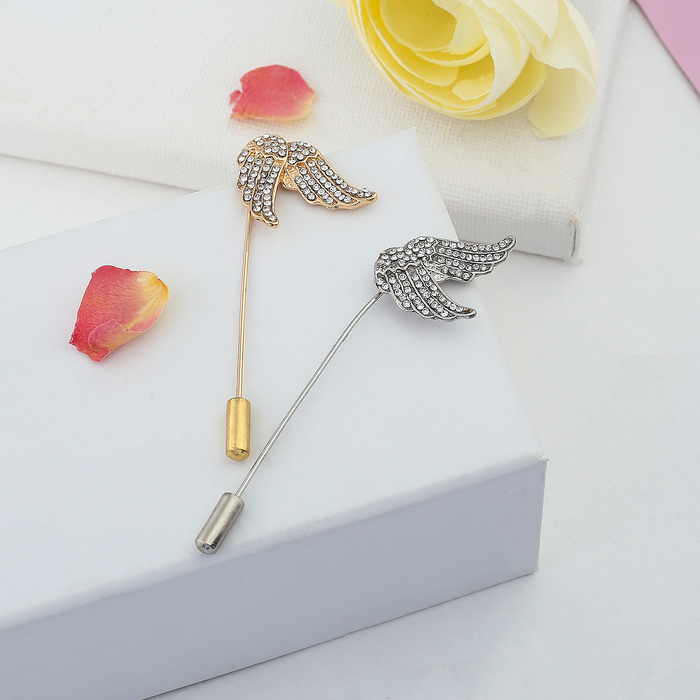 Булавка "Крылья", 7,5 см, цвет МИКС