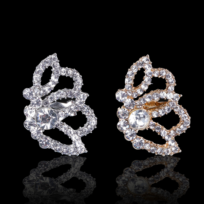 Серьга "Каффа" цветочек, цвет МИКС