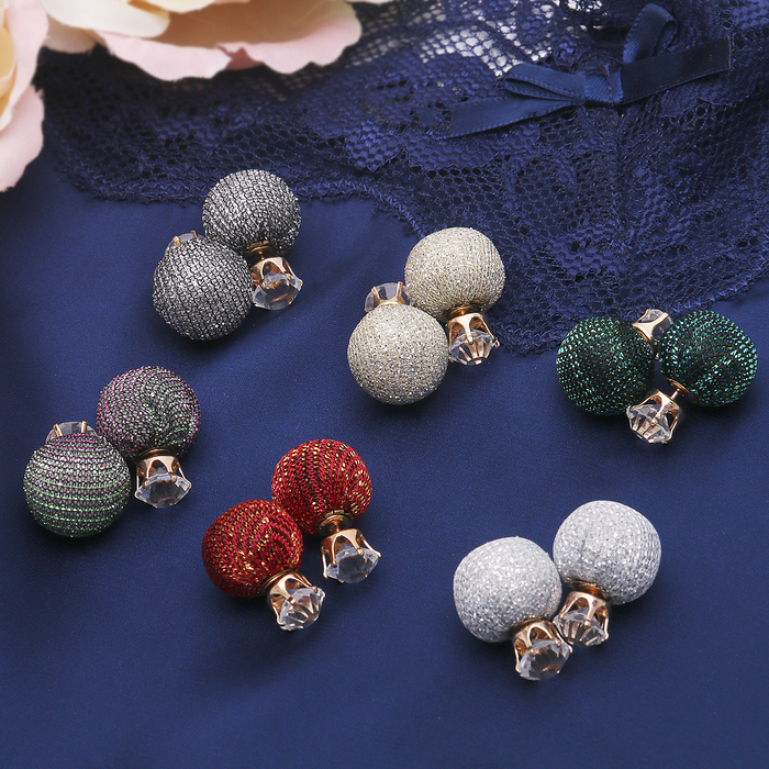 Серьги Dr игра нитей, блеск, цвет МИКС