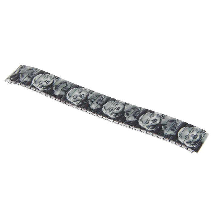 Ремешок для часов, металл, 18мм, Мерлин Монро 18см