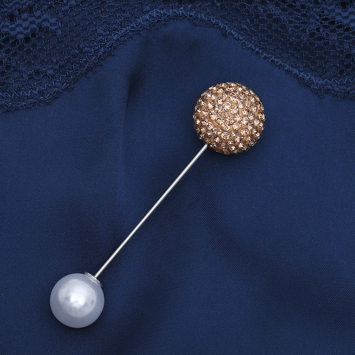 Булавка "Шамбала", 6,3 см, цвет золотой