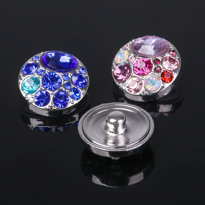 Кнопка для браслета "Элегантность", цвет МИКС