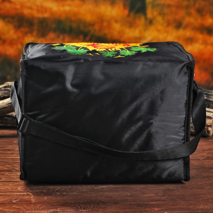 Термосумка с элементом холода "Лето, море, солнце, пляж", 16 л