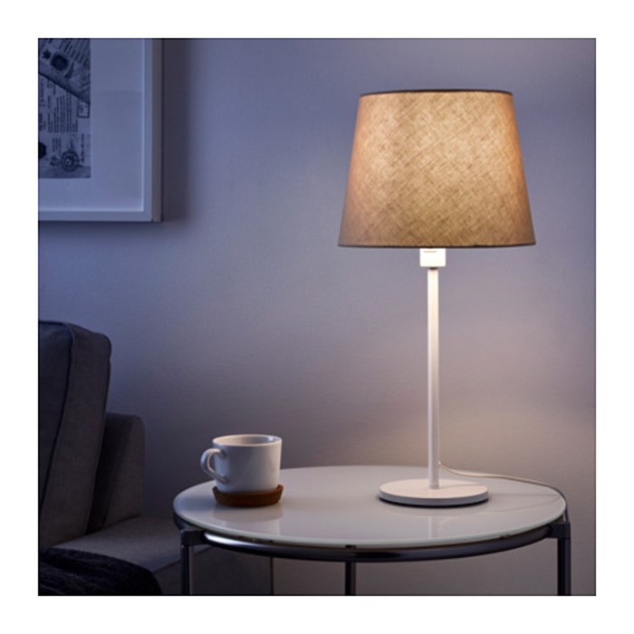 Абажур JARA бежевый 25x25x19см