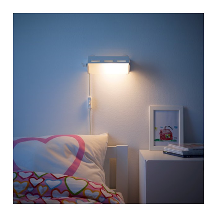 Бра SMYG 1x40Вт Е14 белый 19,5см