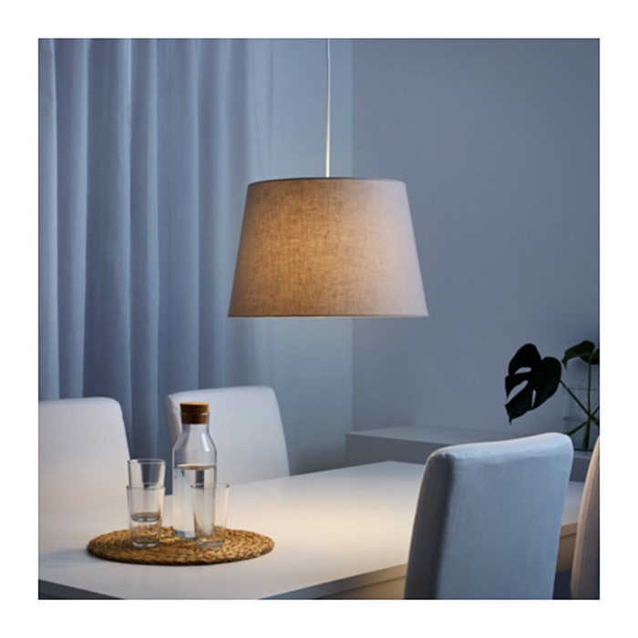 Абажур JARA бежевый 44x44x29см