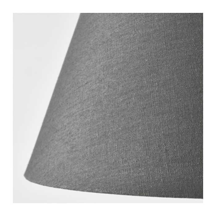 Абажур OLLSTA серый 27x27x18см