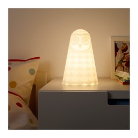 

Настольная лампа SOLBO 1x3Вт LED белый 15x15x23см