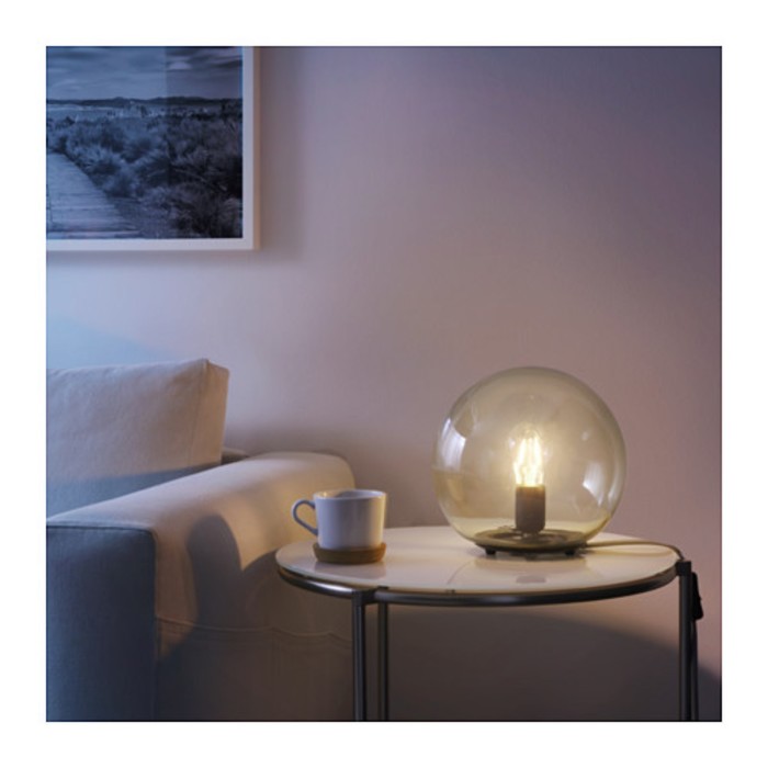 Настольная лампа FADO 1x75Вт Е27 желтый 25x25x24см