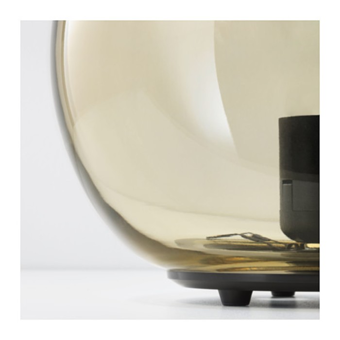 Настольная лампа FADO 1x75Вт Е27 желтый 25x25x24см