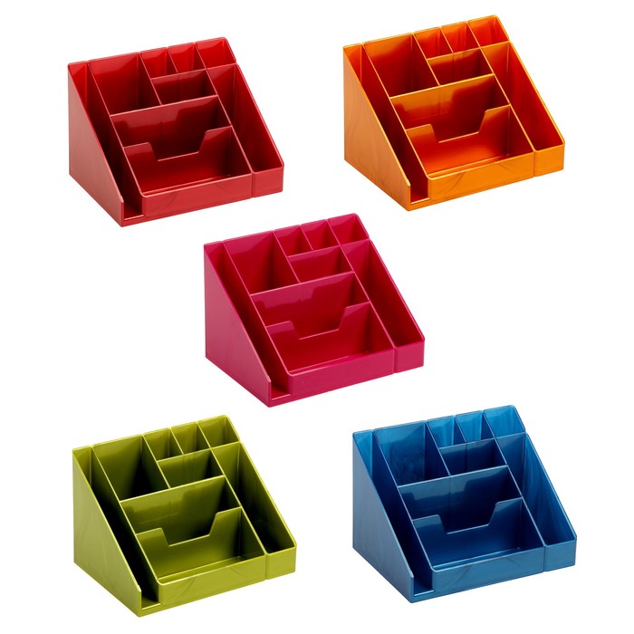 Настольная подставка-органайзер "Каскад GLOSS", микс