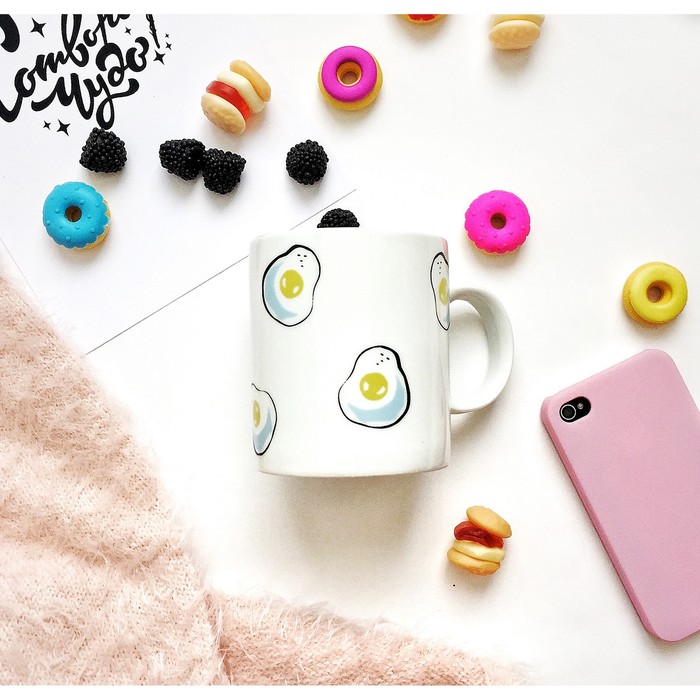 Кружка 300 мл "Глазунья"