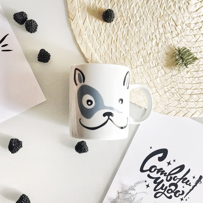 Кружка 300 мл "Бульдог"