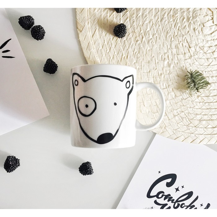 Кружка 300 мл "Бультерьер"