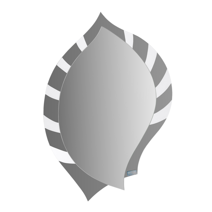 Зеркало настенное, двухслойное, 750×550 мм, с креплением