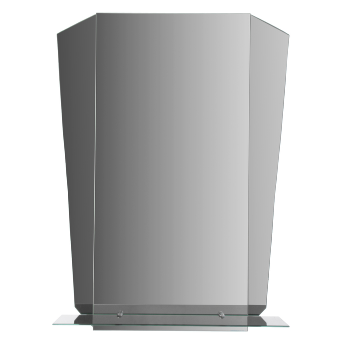 Зеркало настенное, двухслойное, с полочкой, 600×800, с креплением