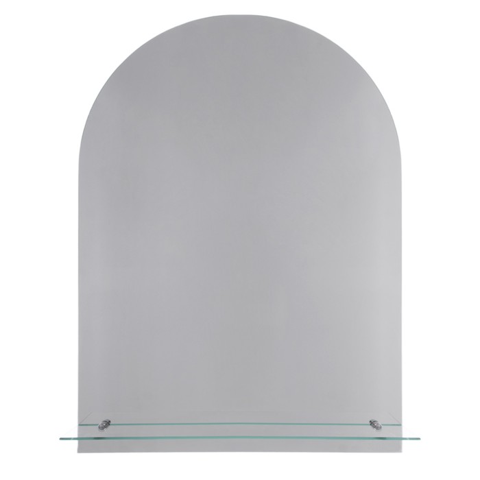 Зеркало настенное, с полочкой, 500×700 см, с креплением