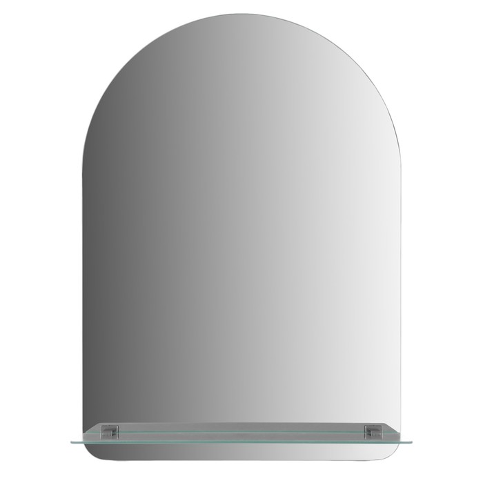 Зеркало настенное, с полочкой, 500×700 см, с креплением