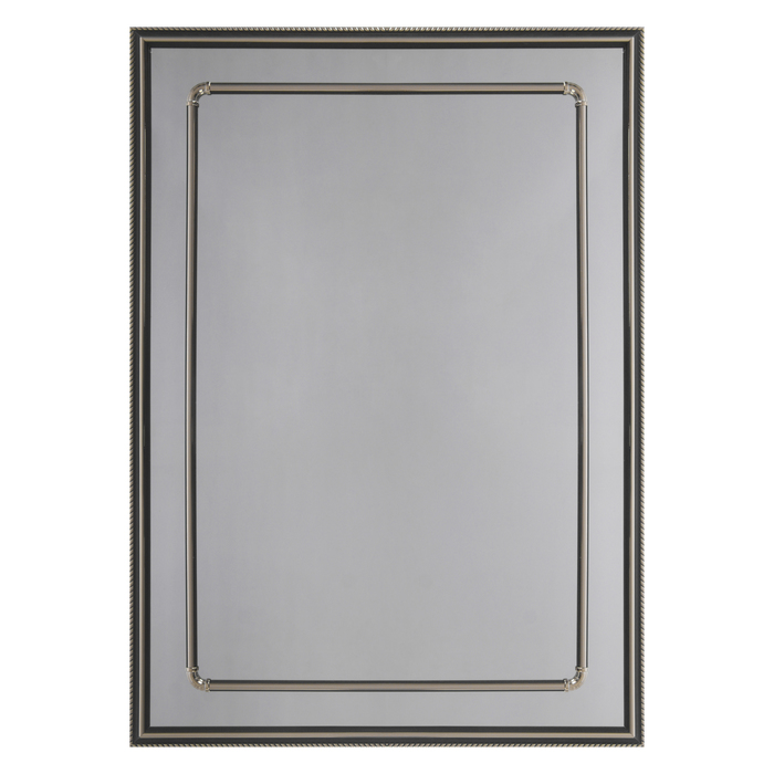 Зеркало настенное с профилями по периметру, 500×700 мм, с креплением