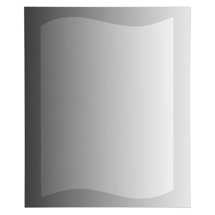 Зеркало настенное, двухслойное, 500×600 мм, с креплением