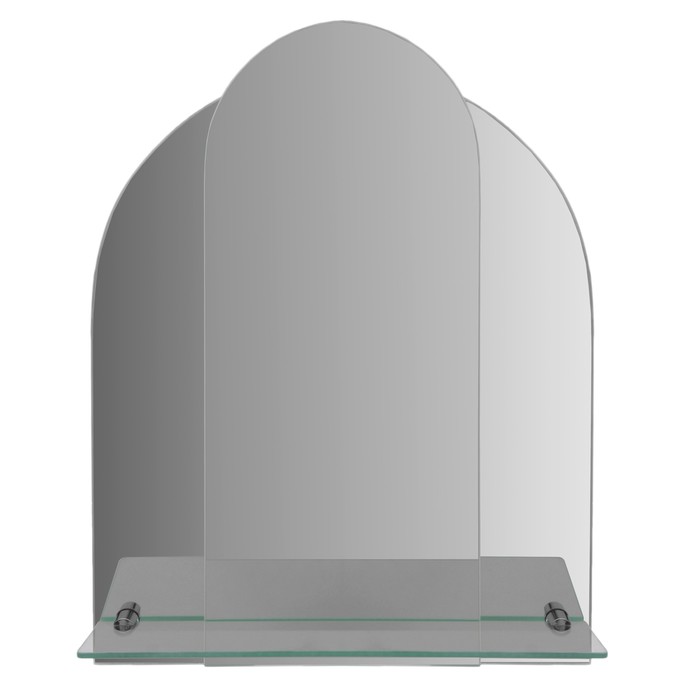 Зеркало настенное, с полочкой, 350×450 мм, с креплением