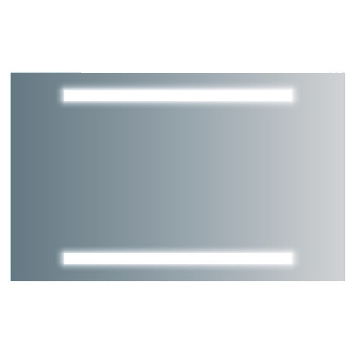 Зеркало настенное, с внутренней подсветкой, 1050×650 мм, с креплением