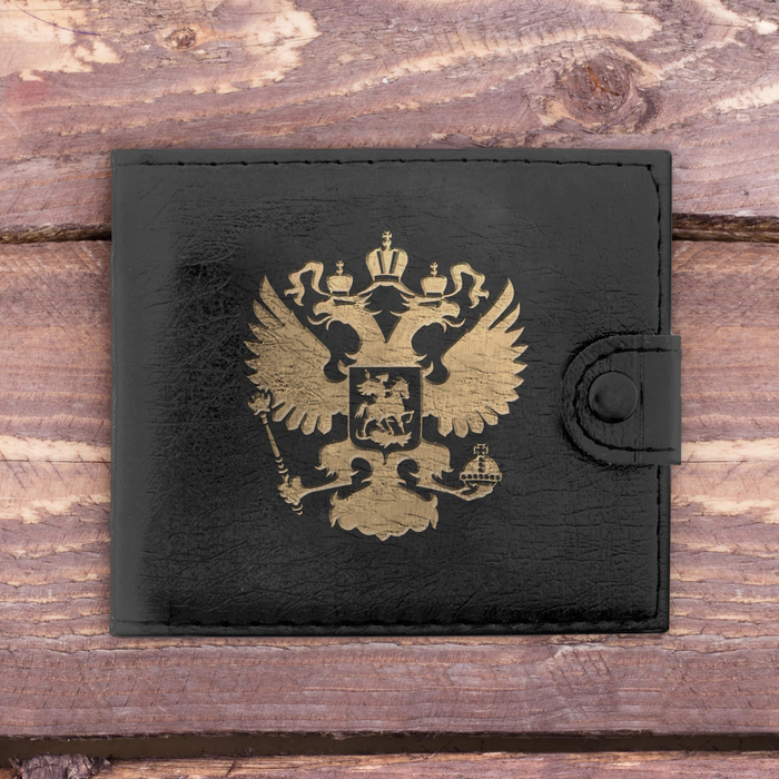 Кошелек мужской в подарочной коробке "На страже закона"