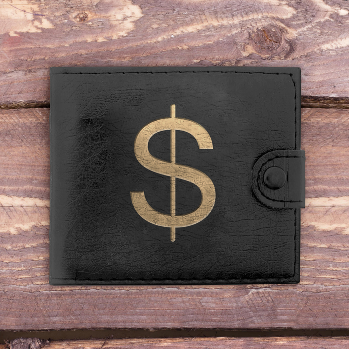 Кошелек мужской в подарочной коробке "Успехов и больших побед"