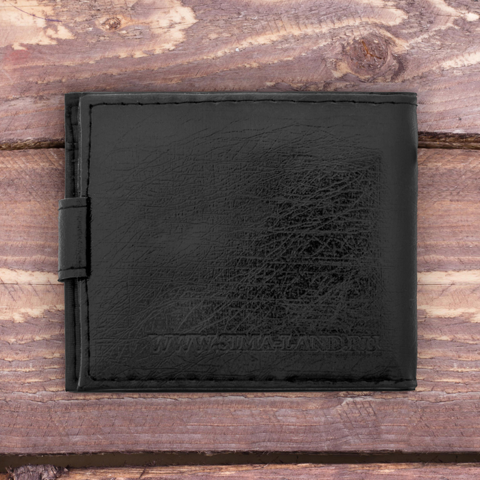 Кошелек мужской в подарочной коробке "Успехов и больших побед"